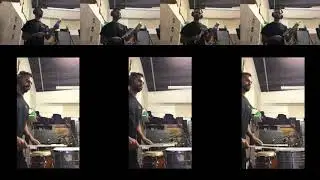 Recording tamborim and repinique