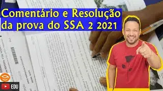 Gabarito e Resolu&ccedil;&atilde;o da Prova de Biologia do SSA 2 2021