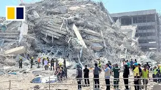 Powerful magnitude 7.7 earthquake strikes Myanmar, buildings sway and fall in Bangkok