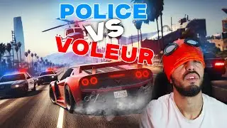 1 VOLEUR vs 40 FLICS sur GTA 5 🤕