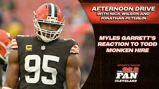 Not alarmed by Myles Garrett's reaction to Todd Monken hiring; best path to keeping Jim Schwartz