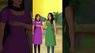 &ldquo;Kali vs Gori&rdquo;Behan| hindi kahaniyan| moral stories| cartoon video|
