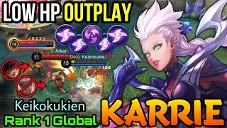 Amazing Outplay Karrie Time to Meltdown some Enemies!! - Top 1 Global Karrie Keikokukien - MLBB