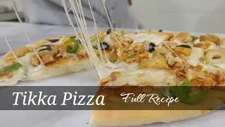 Tikka Pizza Full Recipe By | Baking Expert| @cakenco941