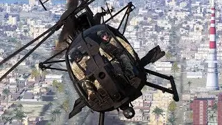 Увидеть всё — MH-6M — ArmA 3 — Серьёзные Игры на Тушино