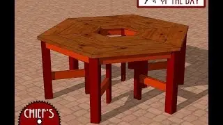 Chief's Shop Sketch of the Day: Crab-Crawfish Table