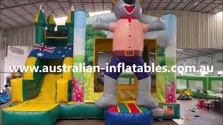 🦘 Aussie Explorer's Bounce Fort: The Ultimate Jumping Castle Combo! 🇦🇺