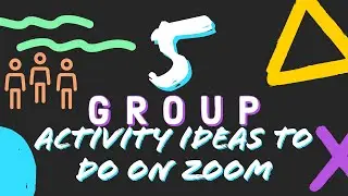 Five group activity ideas to do on Zoom