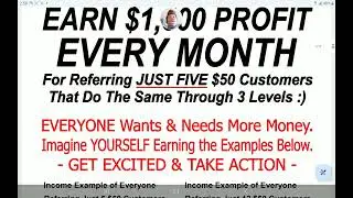 BUILDING RESIDUAL PAYMENTS AMERICAN BILL MONEY FLYER MAIL IN ORDER FORM REVIEW