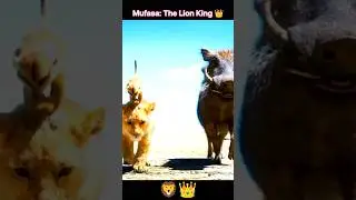 Mufasa: The Lion King 👑#wildlife #viral #trending #lion #nature #tiger #shortvideo #farming #video