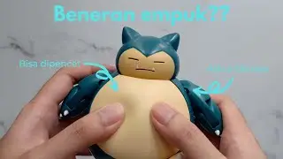 Perutnya bisa dipencet? Review Tomy Snorlax Softbelly