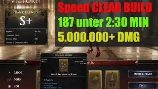 🔥#Wolcen 187  SPEED CLEAR Build🔥High DMG Fast Movement🔥Deutsch/German🔥 Lords of Mayhem Guides🔥