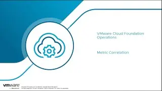 VCF Operations: Using Metric Correlation