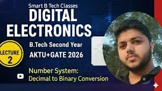 Lec 02 DIGITAL 🚩 ELECTRONICS 🔥 UNIT 1 NUMBER &reg;️SYSTEM 2nd year EE 🔥#gate #education #btech #gateway 