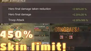 State of Survival : NEW HERO FINAL DAMAGE POWER! Skin 450%