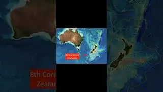 8th Continent of Earth is Zealandia Since 2017