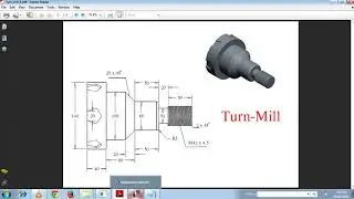 MASTERCAM X5 -TURNMILL Toolpath and Machining
