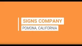Signs Company Pomona, California - Design Drawings - Inland Signs