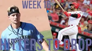 Hitters To Drop Week 16 Fantasy Baseball