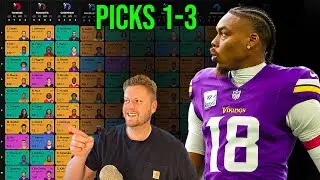 The Best 2025 Fantasy Football Draft Strategy (Picks 1, 2 & 3)