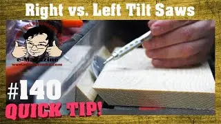 Right Tilt vs. Left Tilt Table Saws- Does it matter?