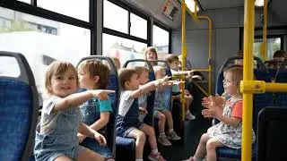 Ride, Ride, Ride the Bus! | Fun Travel Song for Kids