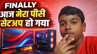 Finally Aaj Mere PC ka setup Ho Gaya #vlog #video #viralvideo #viral 