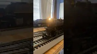 HO-Scale Bachmann Spectrum PRR K-4 Test! #bachmanntrains #hoscaletrains #steamlocomotive #shorts