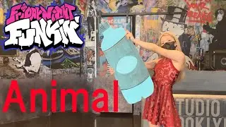 【ネリノ Nerino】Animal 踊ってみた / FNF / dance 【オリジナル振付】