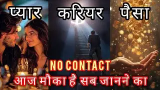 No Contact 💔 Love | Money | Career Guidance | Third Party, Affair & 2026 Energy | Tarot Live Hindi