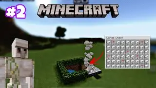 BasicCraft Minecraft Survival [EP.2] &ndash; I BUILT AN IRON FARM