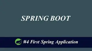 "Spring into Action: Your First Application Tutorial!"