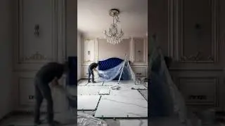This Royal Bedroom Looks Like a Palace 😍 #bedroommakeover