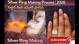 Making Silver Ring Step by Step | Silver Ring Making Process 2026 #silver #silverring #makingvideos 