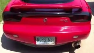 93 rx7 twin turbo with OBX exhaust