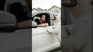 Golden Retriever Rescues Mouse Trapped in Car Engine | Hero Dog Story #GoldenRetriever #mouserescue