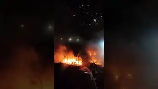 The great fire of rushden #rushden #fire #northamptonshire