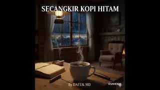 Secangkir kopi hitam 