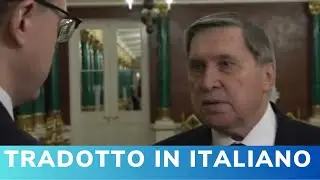 Russia-Ucraina, Ushakov (consigliere di Putin): &ldquo;Pronti a incontrare Zelensky&rdquo;