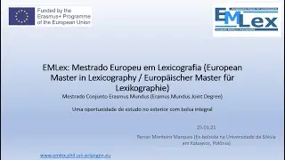 EMLex - Mestrado Europeu em Lexicografia: uma oportunidade de estudo no exterior com bolsa integral