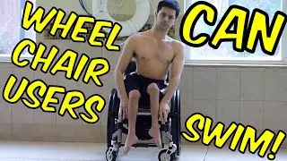 How Can A Paraplegic Wheelchair User Swim With Pool Noodles?