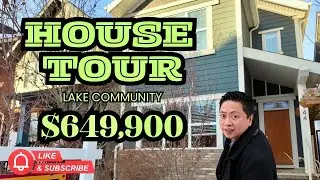 Жилой комплекс Mahogany Lake Community в Калгари | Экскурсия по красивым домам в юго-восточной ча...