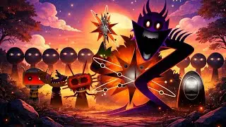 Incredibox Sprunki - P6 Scarlet Sun - Animation Meme 2026 Gameplay