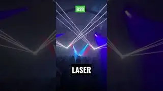 SOLD OUT CROWD for VEGAS Laser Drop #edm #lasers #shorts