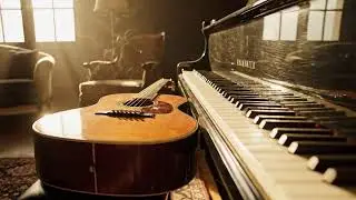 Soft Winter Jazz Night ☕ Tranquil Piano & Ambience for Sleep & Relaxation