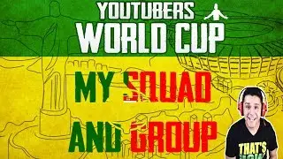 FIFA 14 | #YOUTUBEFIFAWORLDCUP | MY SQUAD & GROUP + GIVEAWAY!