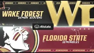 NCAA: Premier: 2025 W10: Wake Forest (cpu) @ #20 Florida State