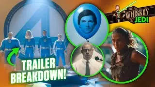 FANTASTIC FOUR TRAILER! | JURASSIC WORLD: REBIRTH Looks Better Than Expected | The Whiskey Jedi