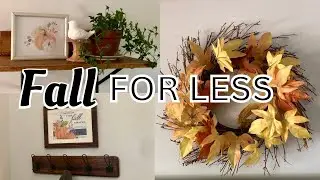 9 Ways to SAVE Money on Fall Decor - Free and Budget friendly fall decorating ideas