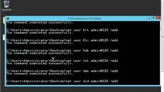 Active directory Users creation via Batch file in Hindi
